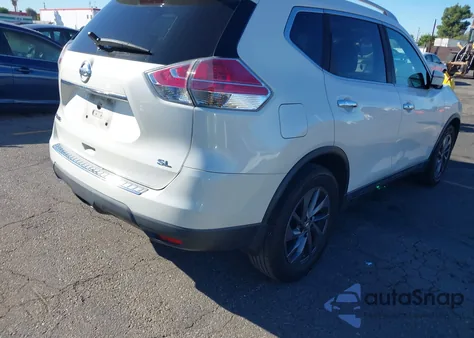 2016 Nissan Rogue Sl from USA, damaged, VIN 5N1AT2MT4GC795747